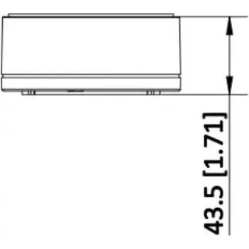 Hikvision DS-1280ZJ-S-Y(O-STD) Savienojuma kārba / Montāžas adapteris - Balts