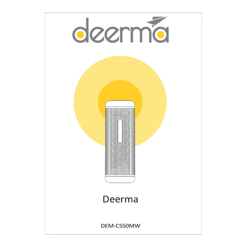 Deerma DEM-CS50MW Desikanta gaisa sausinātājs 150ml cikls Balts
