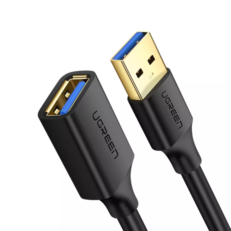UGREEN USB 3.0 pagarinājuma kabelis 2m Melns