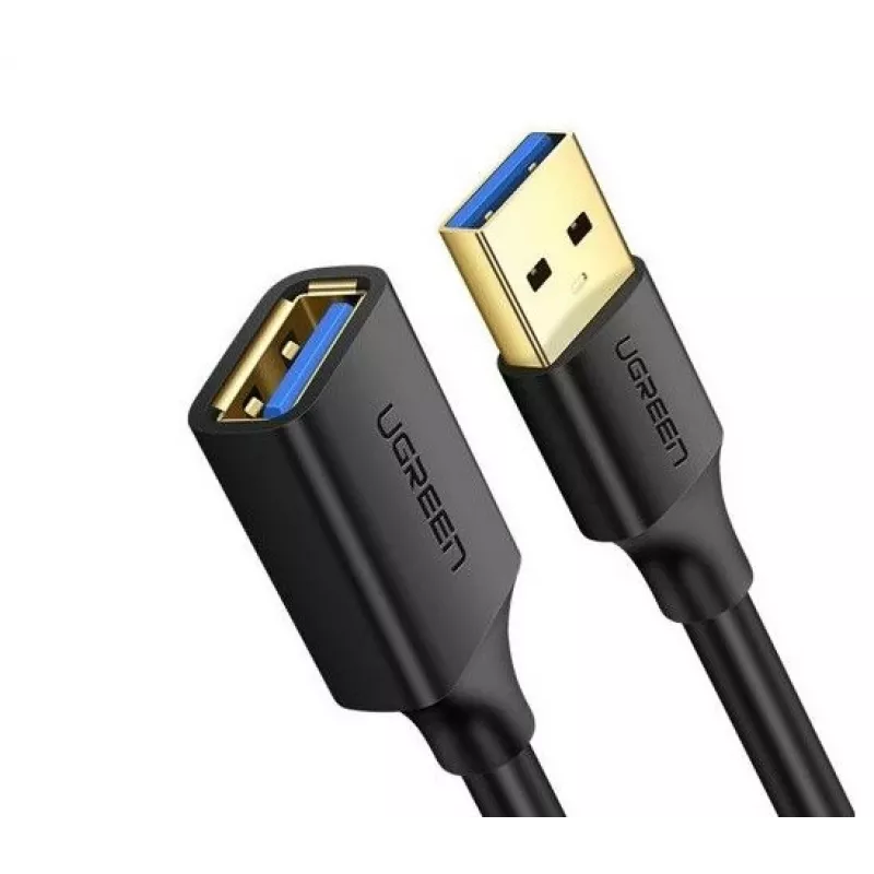 UGREEN USB 3.0 pagarinājuma kabelis 2m Melns
