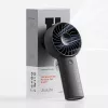 JISULIFE Handheld Fan 4 Black - Pārnēsājams USB uzlādējams mini ventilators ar 3 ātrumiem, salokāms dizains
