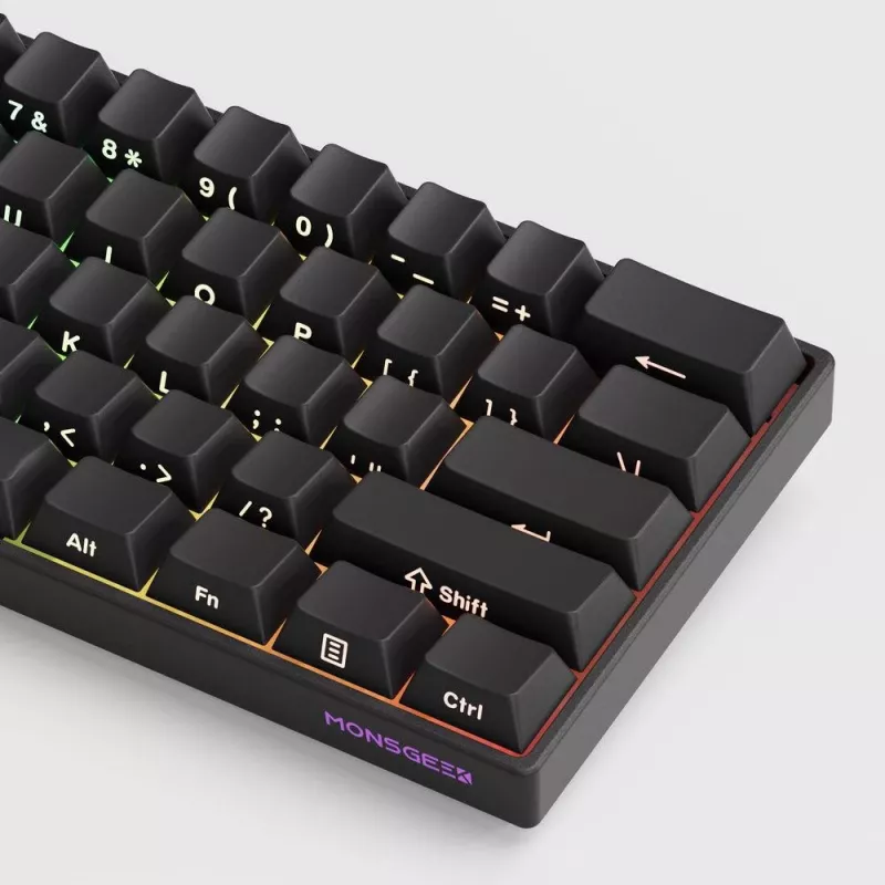 Akko FUN60 PRO mehāniskā tastatūra USB-C melna 61 taustiņš