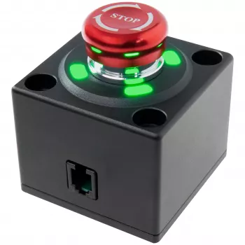 Simagic Alpha Kill Switch avārijas apturēšanas poga Alpha sērijas pamatnēm