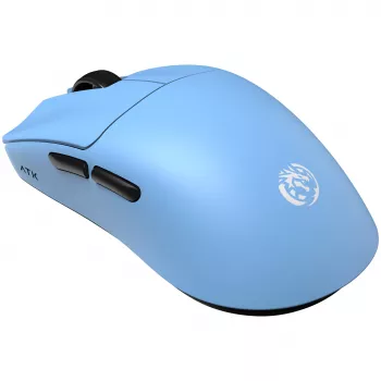 ATK x LEV F1 V2 Extreme Gaming Mouse, bezvadu, PAW3950 Ultra, 8K Hz - Zils