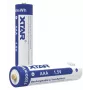 XTAR AAA 1.5V 750mAh uzlādējams litija jonu akumulators (4 iepakojumā) ar aizsardzību