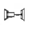 MULTIBRACKETS M Universal FlexArm Pro Dual HD Offset - Divu monitoru galda stiprinājums 15-32 collu ekrāniem, gāzes atspere, melns