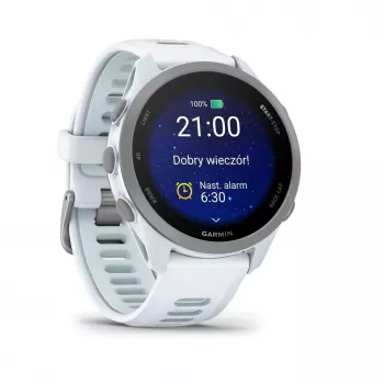 Garmin Forerunner 170 Whitestone ar Whitestone/Cloud Blue siksniņu