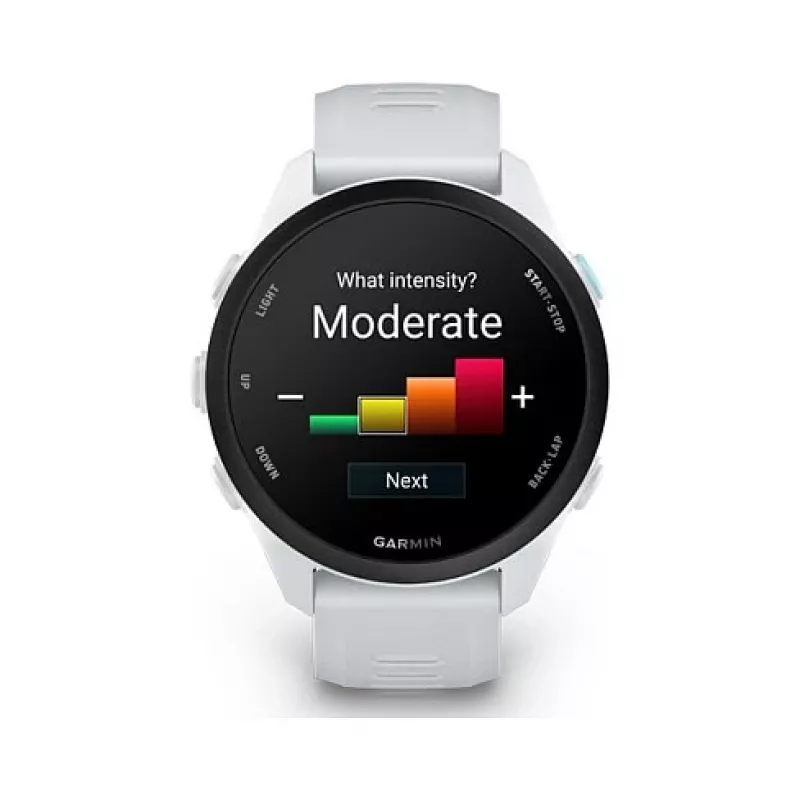 Garmin Forerunner 170 Whitestone ar Whitestone/Cloud Blue siksniņu
