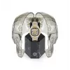 Philipp Plein The $keleton Vīriešu Automātiskais Pulkstenis PWRAA0323 42mm Melns Silikons