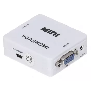 DELTA VGA+AU/HDMI-ECO VGA uz HDMI pārveidotājs ar audio