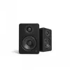 Kanto Audio YU2MB-CG 3-Driver Powered Speakers with USB DAC and 3.5mm AUX - Matte Black (Incl. Type C & G Power Cords)
