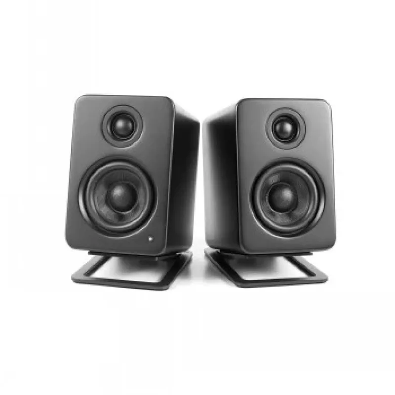 Kanto Audio Desktop Speaker Statīvi Mazajiem Skaļruņiem - Melns (Pāris)