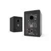 KANTO AUDIO TUKMB-FG Premium Powered Speaker ar austiņu izeju, USB DAC, iebūvētu fono priekšpastiprinātāju, Bluetooth, matēti melns (iekļauti F un G tipa strāvas kabeļi)