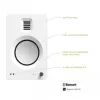 KANTO AUDIO TUKMW-FG Premium Powered Speaker ar austiņu izeju, USB DAC, iebūvētu fono priekšpastiprinātāju, Bluetooth, matēti balts (iekļauti F un G tipa strāvas kabeļi)