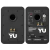 KANTO AUDIO YU-CG Powered Bookshelf Speakers with Bluetooth and RCA Input - Black Vinyl (Incl. Type C & G Power Cords)