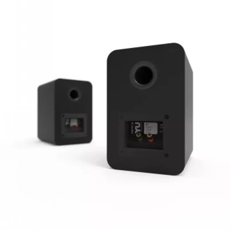 KANTO AUDIO YUP4 Pasīvie grāmatplauktu skaļruņi - Melns (Pāris)