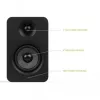 KANTO AUDIO YUP4 Pasīvie grāmatplauktu skaļruņi - Melns (Pāris)