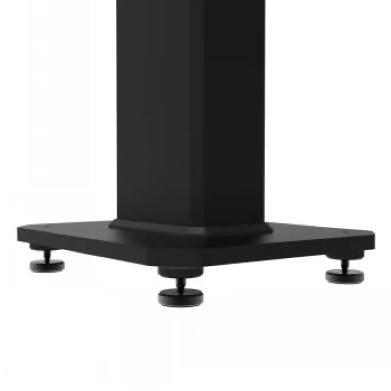 Kanto Audio 22 Tall Fillable Speaker Stands ar izolācijas kājām - Melns (Pāris)