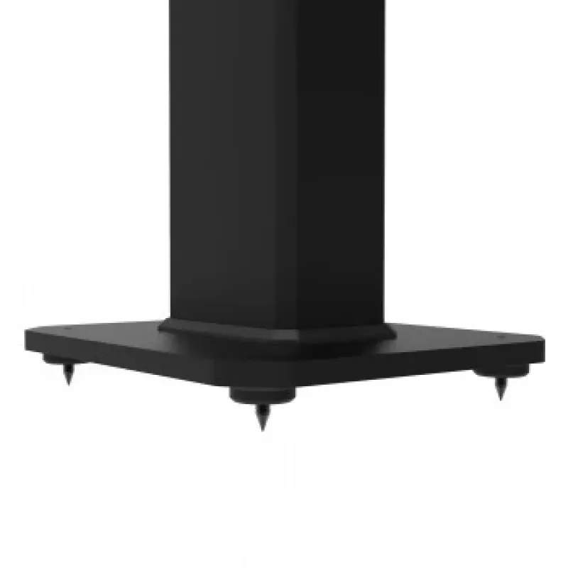 Kanto Audio 22 Tall Fillable Speaker Stands ar izolācijas kājām - Melns (Pāris)