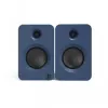 KANTO AUDIO 200W Powered Bookshelf Speakers ar HDMI ARC, USB-C un Bluetooth 5.3 - Matēti zili, Pāris (Iekļauts C tipa strāvas vads)