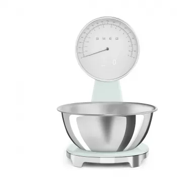 SMEG Analogā un digitālā virtuves svari Pasteļzaļā KSF01PGWW
