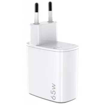 CELLY UP TC 1 USB 2 USB-C 65W WH GaN sienas lādētājs balts