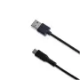 CELLY USB Type-C kabelis 2m - USB-A uz USB-C, melns