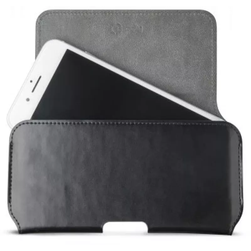 CELLY BELTPRO CASE XL Black - Universāla viedtālruņa jostas soma