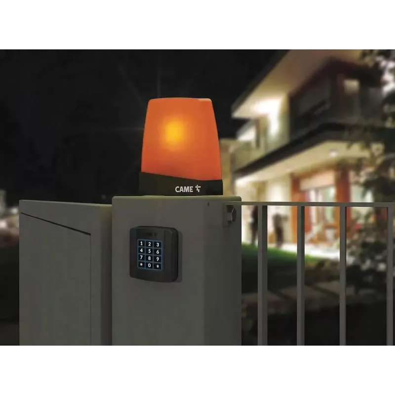 CAME KRX1FXSO LED mirgojoša brīdinājuma gaisma oranža 24/230V (806LA-0010)