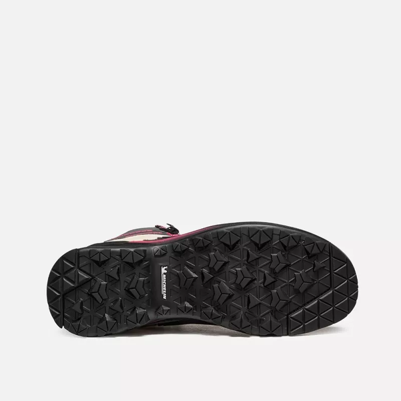 Garmont Akron Mid GTX Sieviešu pārgājienu zābaki - Pelēks/Aveņu rozā (EU 38)