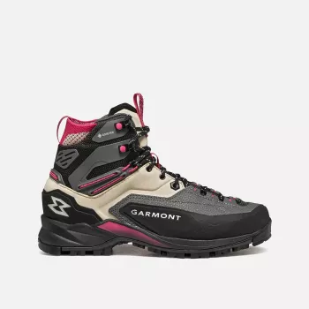 Garmont Akron Mid GTX Sieviešu pārgājienu zābaki - Pelēks/Aveņu rozā (EU 39.5)