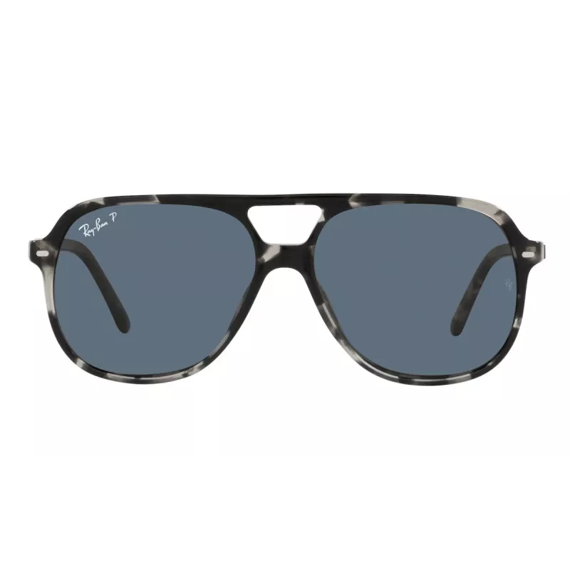 Ray-Ban Hawkeye saulesbrilles RB2198 1333485 Caurspīdīgs brūns rāmis Brūnas gradienta lēcas 56mm