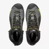 Scarpa Ribelle Lite HD Mountaineering Boots - Iron Gray/Lime - Size 47 EU