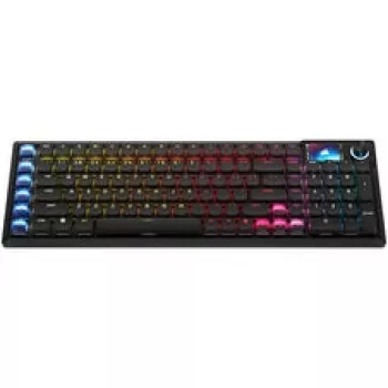 Corsair Vanguard Air 99 Wireless Gaming Keyboard, Optical-Mechanical, Low Profile, 8K Polling, DE Layout - Black