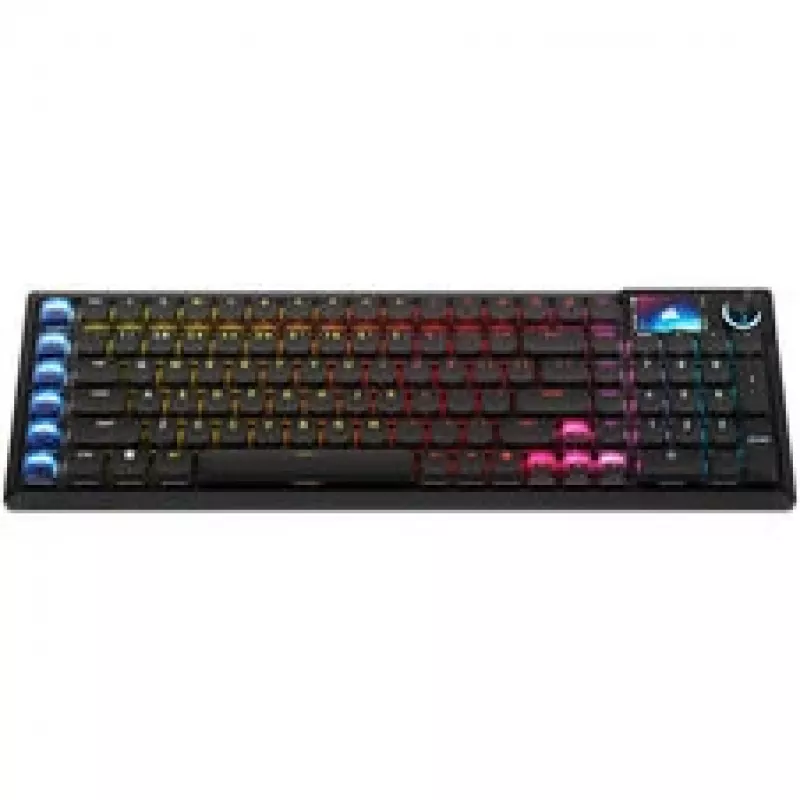 Corsair Vanguard Air 99 Wireless Gaming Keyboard, Optical-Mechanical, Low Profile, 8K Polling, DE Layout - Black