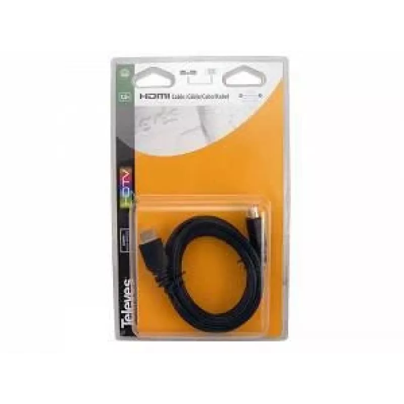 Televes HDMI 2.0 kabelis 1,5 m 4K melns