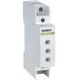 NOARK Ex9PD3e Signāllampa, 230/400V AC/DC, 3 x sarkana LED, DIN sliede