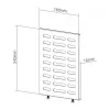 NewStar Media Player Holder for NS-WMB200/WMB300 Menu Board Series - Black