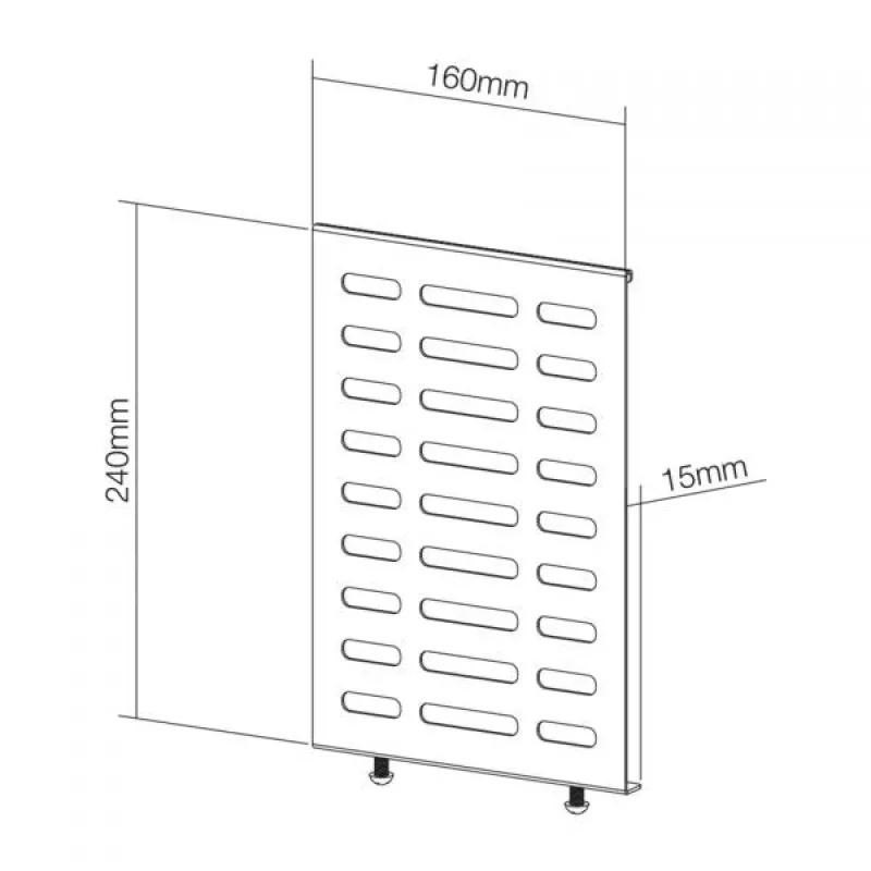 NewStar Media Player Holder for NS-WMB200/WMB300 Menu Board Series - Black