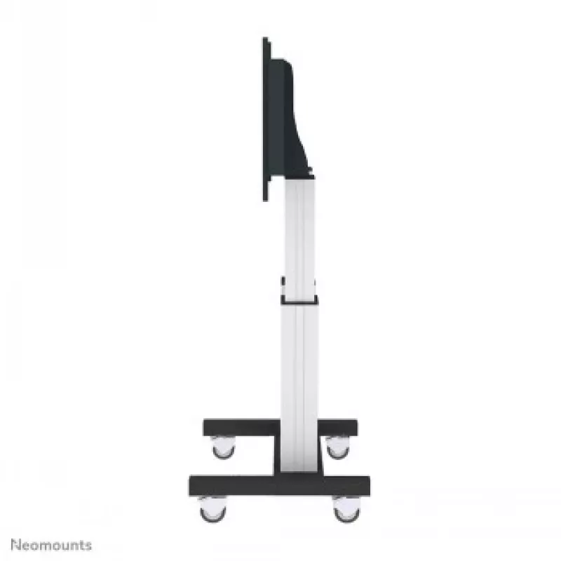 NEOMOUNTS NEWSTAR Motorised Mobile Floor Stand for 70-120 inch Screens, VESA 300x200 to 1200x600, Silver