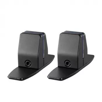 Neomounts Desk Stand for NS-GLSPROTECTXXX Series Tablet Enclosures - Set of 2, Black