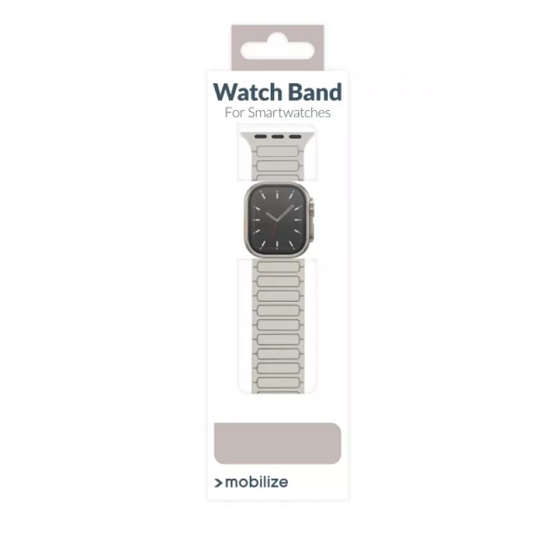 Mobilize Silicon Watch Band - Magnetic - for Apple 38/40/41mm - Starlight