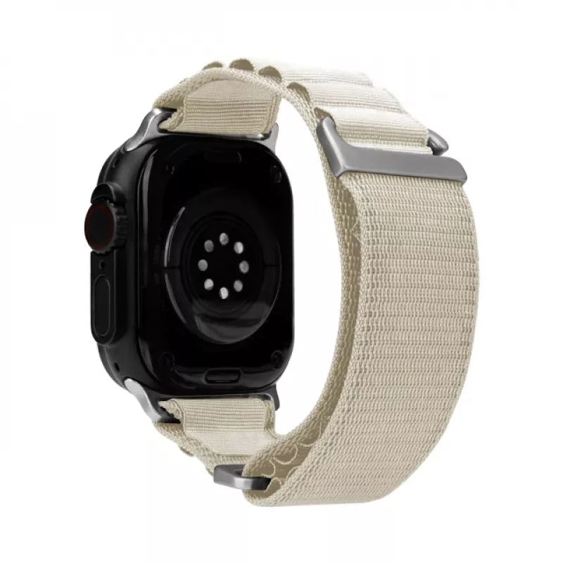 Mobilize Nylon Watch Band - Alpine - Titanium Connector - for Apple 38/40/41mm - Starlight