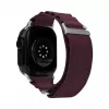 Mobilize Nylon Watch Band - Alpine - Titanium Connector - for Apple 38/40/41mm - Bordeaux
