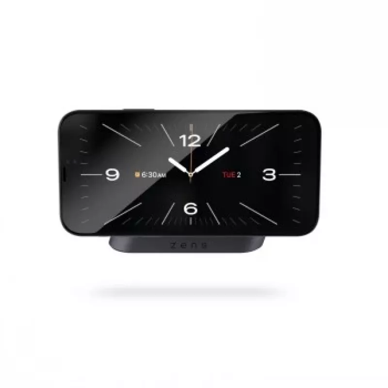 ZENS Magnetic Nightstand Charger - 20W bezvadu uzlādes statīvs iPhone un AirPods (melns)