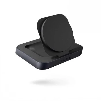 ZENS Magnetic Nightstand Charger - 20W bezvadu uzlādes statīvs iPhone un AirPods (melns)