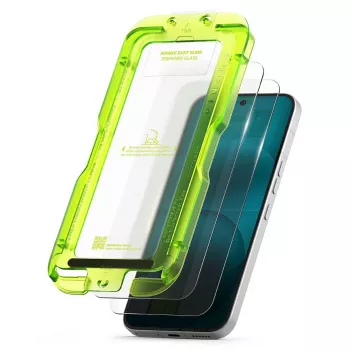 Ringke Easy Slide 2 komplektu rūdīta stikla ekrāna aizsargplēve Nothing Phone (4a) Pro, caurspīdīga