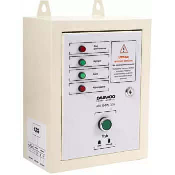 DAEWOO POWER PRODUCTS ATS15-400GDA Automātiskais pārslēgšanas slēdzis 400A 4-polīgs