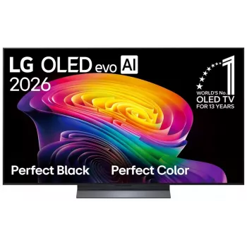 LG OLED55C61LA 4K OLED TV 55 collu izliekts viedtelevizors ar webOS 3.0, HDR Pro, Harman/Kardon audio, Magic Remote
