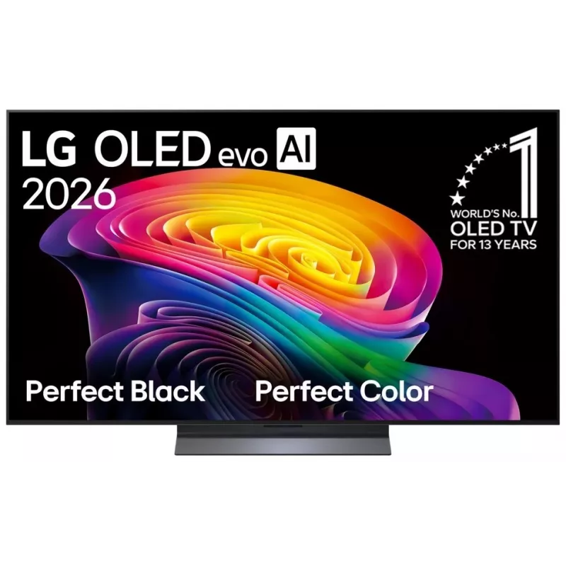 LG OLED55C61LA 4K OLED TV 55 collu izliekts viedtelevizors ar webOS 3.0, HDR Pro, Harman/Kardon audio, Magic Remote